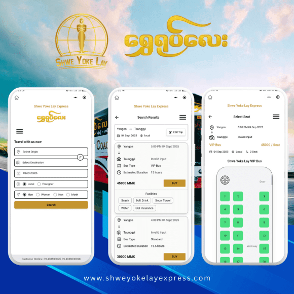 Digital transformation through KPay mini-app for Shwe Yoke Lay Express.